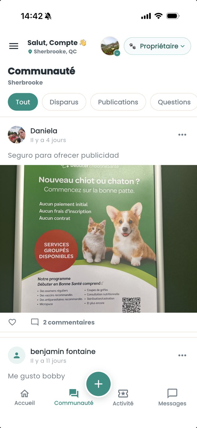 Le mur communautaire de PetBnC à Sherbrooke